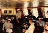 Bubba Kemp on the Cruise Imitating a Sailor with Other Flight Members Around